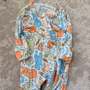 Caden Lane Easter Bunny Zippy for Newborn